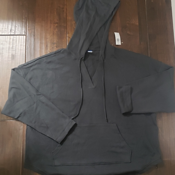Old Navy Charcoal Gray Hoodie in Size Large - Picture 2 of 2